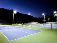 Tennis court lights