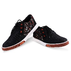 FLIPPI CANVAS BLACK COOL GOOD LOOKING SHOES
