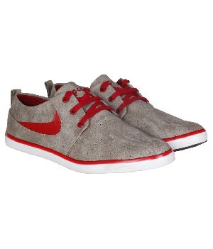 FLIPPI CANVAS SEXY GREY & RED MIX SHOES