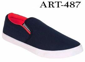 FLIPPI LOAFER BLACK & RED SHOES