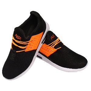 FLIPPI SPORT BLACK & ORANGE SHOES