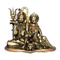 Brass Shiv Parivar Statue