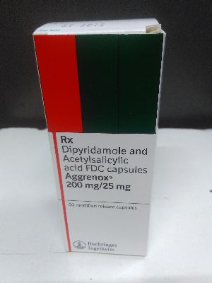 Aggrenox 200mg/25 mg Capsules