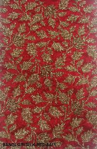 Fancy Embroidery With Banglori Silk