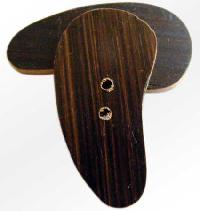 wooden button