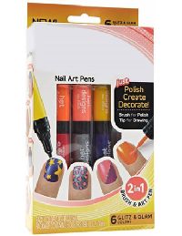 Multicolor Nail Art Polish Pens