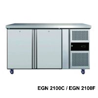EGN 2100C 2 Door Counter Freezer