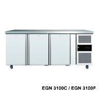 EGN 3100C 3 Door Counter Freezer