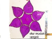 Star Modak Acrylic Rangoli