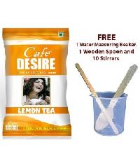 Certified Cafe Desire Instant Lemon Tea Premix - 1 kg