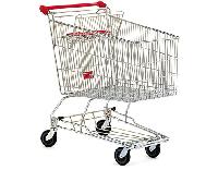 Powder Coated Shopping Cart