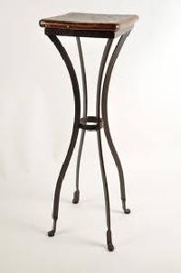 Wrought iron stand