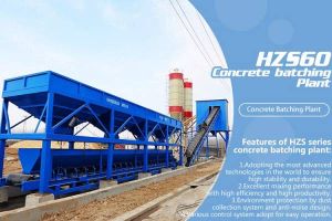 HZS60 Concrete Mixing Plant