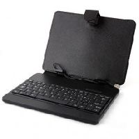 Technotech 10" Inch Leather Case Cover Stand with USB Keyboard