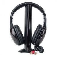 Technotech MH2001 5-In-1 Wireless Headphone (Black)