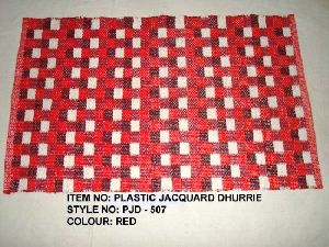 Plastic Jacquard Dhurries