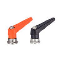 Adjustable Clamping Levers with axial bearing from stainless steel, with screw EH 24420.