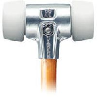 SIMPLEX soft-face mallets 50 to 40 with aluminium housing and high-quality wooden handle EH 3107.