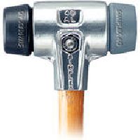 SIMPLEX soft-face mallets with aluminium housing and high-quality wooden handle EH 3123.