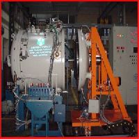 Vacuum rotary brazing furnace