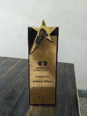 Wooden Star Trophy
