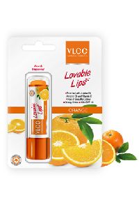 Orange flavored lip balm
