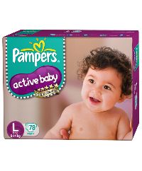 L - 78 Pampers active baby