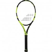 Babolat Pure Aero Plus Unstrung Tennis Racquet(Black/Yellow)