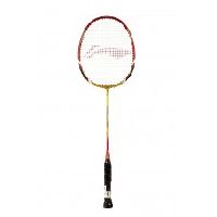 Red/gold Li-Ning Woods N90 II Badminton Racquets