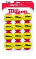 12 Pack WILSON Starter Red Balls