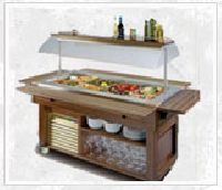 refrigerated salad counter