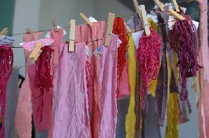 Natural Dyed Fabric & Yarn