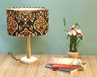 Multicolor Paisley Table Lamp