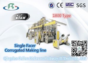 1800 Single Faced CNC Corrugated Paperboard Making Machine