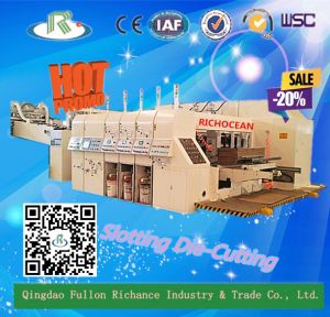 Corrugated Printing Slotting Die Cutting Carton Machine