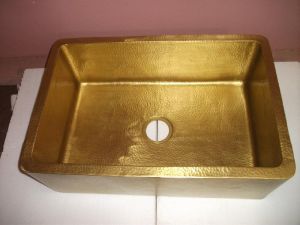 4002 Front Apron Brass Kitchen Sink