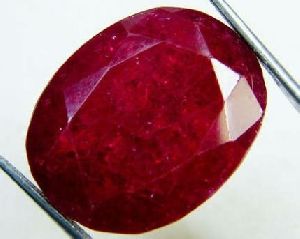 Oval Shaped Ruby Stones