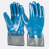 suported medium dipped gloves