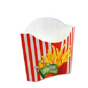 Buy Gujaratshopee Disposable French Fries Paper Box, White - Pack 1000  Pieces Online at Low Prices in India 