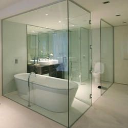 Bathroom Glass Partition