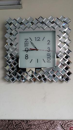 Glass Wall Clocks