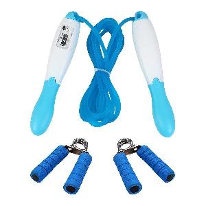 Skipping Rope & Hand Grip Set