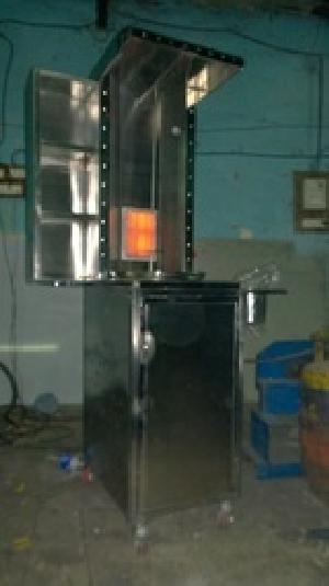 Multi Use Shawarma Machine with Cabinet