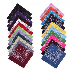 Colorful Printed Handkerchiefs