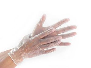 disposable polythene gloves