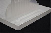 Custom Thermoformed Styrene Trays for Injection Molded Parts