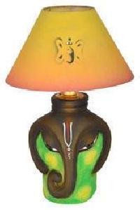 Terracotta Ganesh Table Lamps