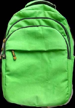 Green Canvas Backpack Bags