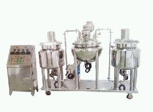 Automatic Ointment Cream Manufacturing Plant