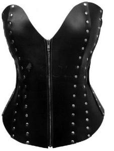 Overbust Ladies Real Leather Corset